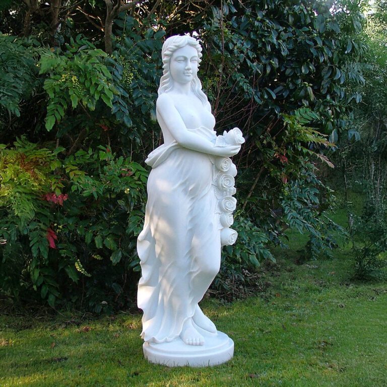 5060235330094 1 Enigma Marble Resin Iris Garden Statue.JPG